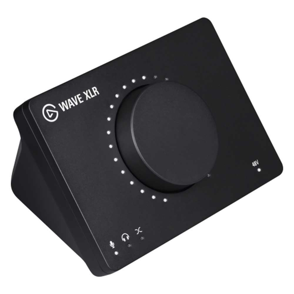 Elgato Wave XLR - Premium USB-C Audio Interface with 75dB Preamp, 48V Phantom Power, and Wave Link Software