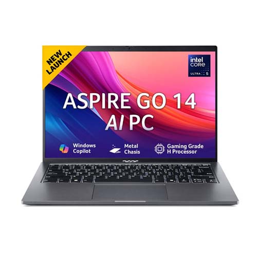 Acer Aspire Go14 inch AG14-71M NX.JF5SI.001 14 inch Ultra 5 125H 16GB RAM 512GB SSD Steel Gray Laptop