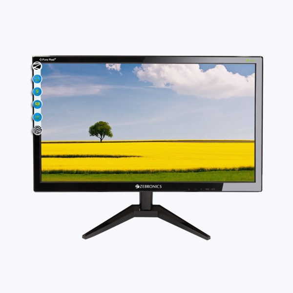 ZEBRONICS ZEB-A20 LED Backlit Computer Monitor Pure Pixel