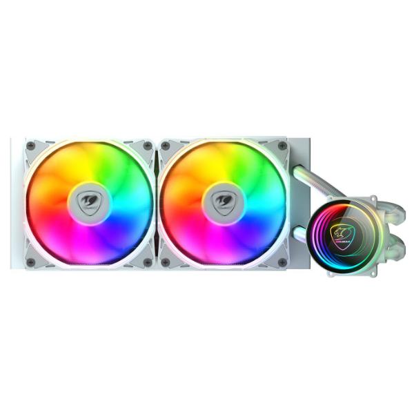 Cougar Poseidon Elite ARGB 240 Liquid Cooler – White