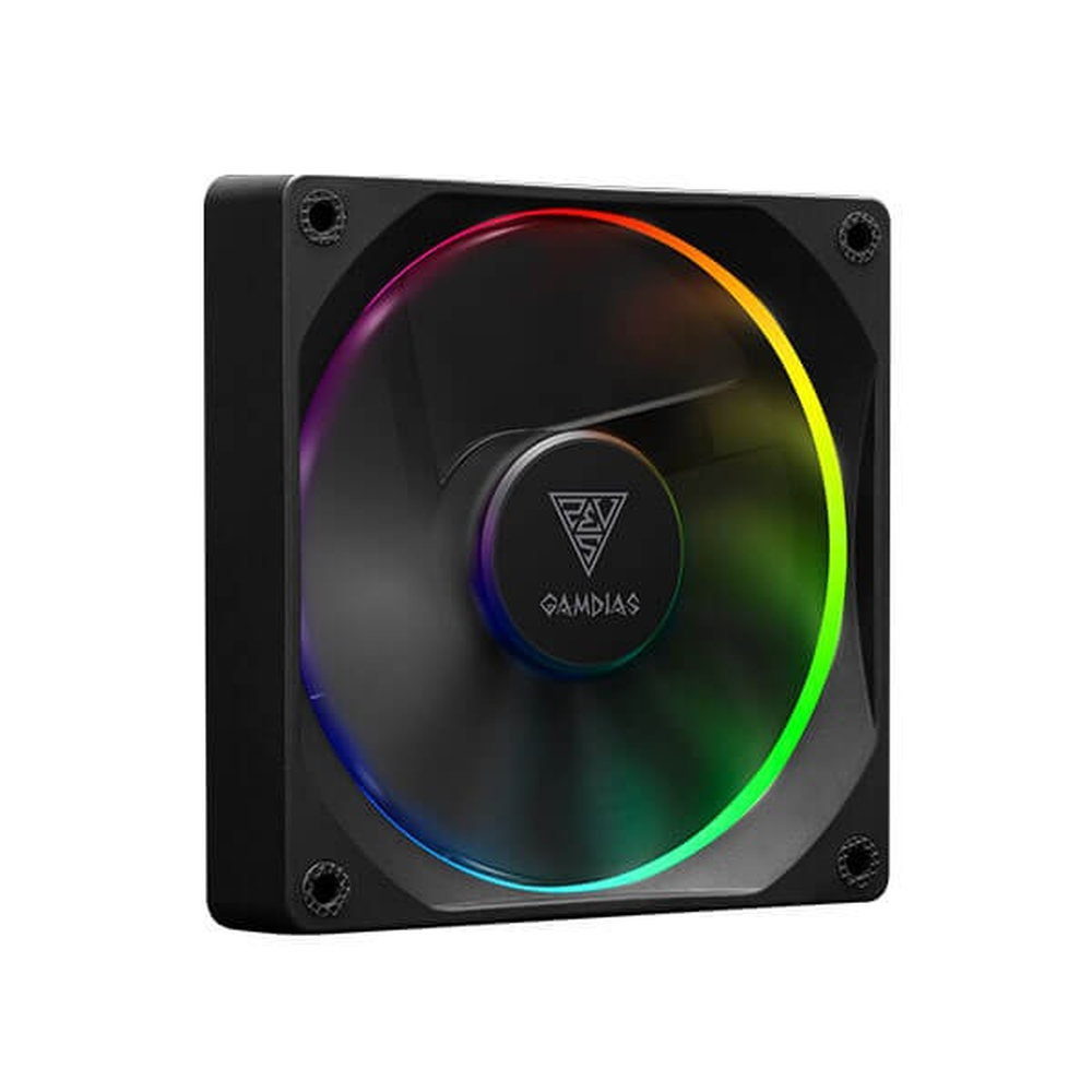 GAMDIAS Aeolus M3-1201 ARGB PWM 120mm Case Fan (Single Pack)